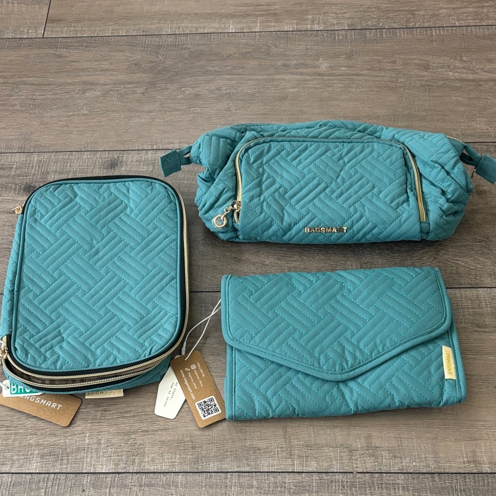 Bagsmart Teal Travel Cases